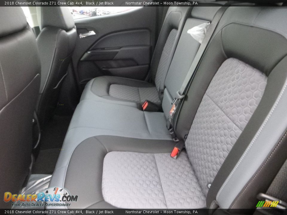 2018 Chevrolet Colorado Z71 Crew Cab 4x4 Black / Jet Black Photo #13