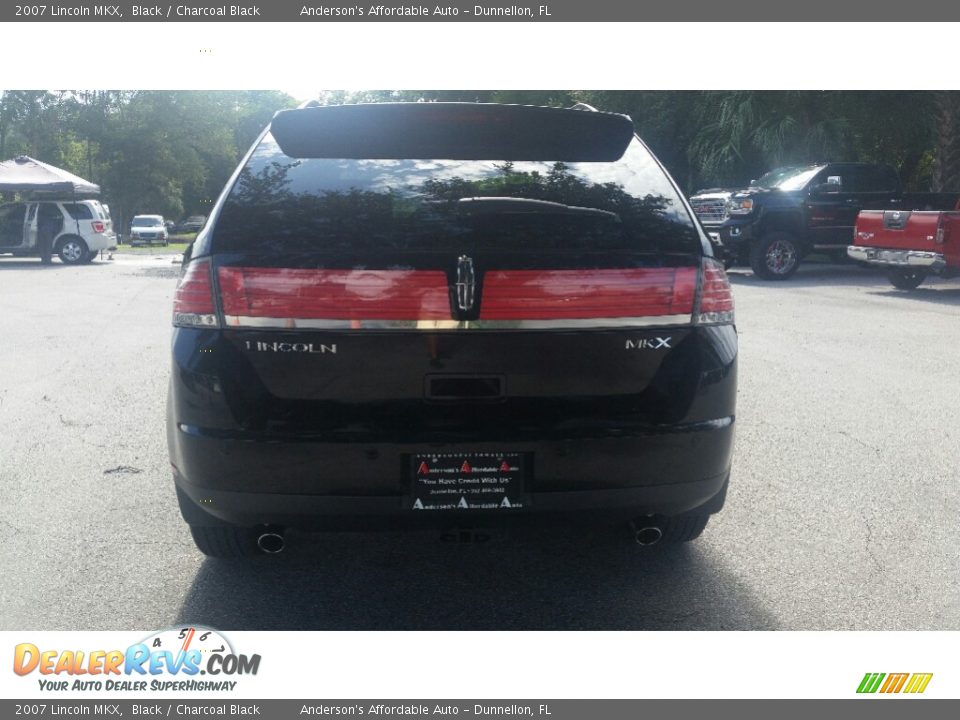 2007 Lincoln MKX Black / Charcoal Black Photo #4