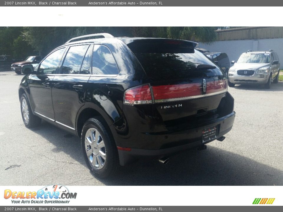 2007 Lincoln MKX Black / Charcoal Black Photo #5