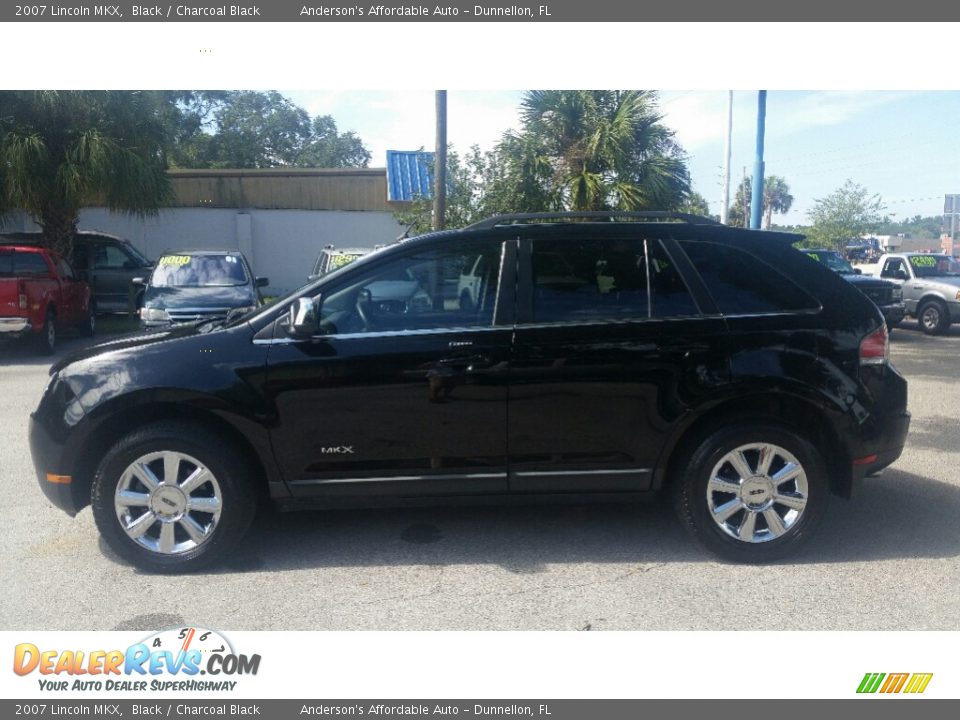 2007 Lincoln MKX Black / Charcoal Black Photo #6