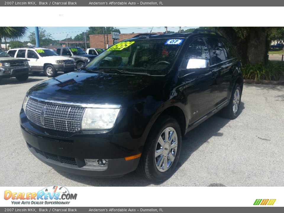 2007 Lincoln MKX Black / Charcoal Black Photo #7