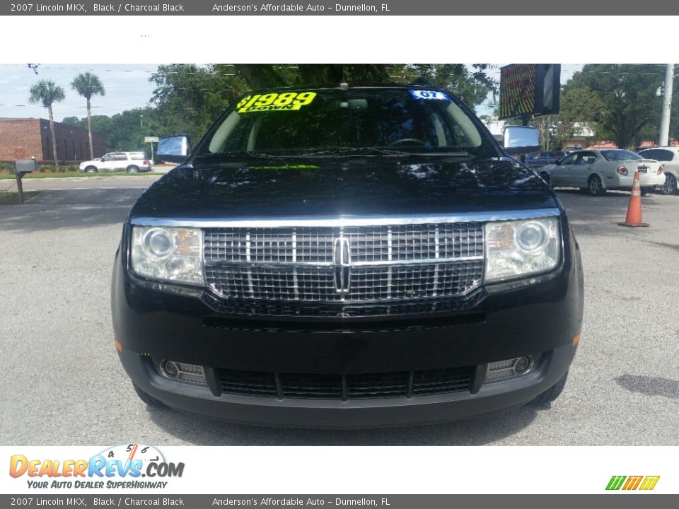 2007 Lincoln MKX Black / Charcoal Black Photo #8