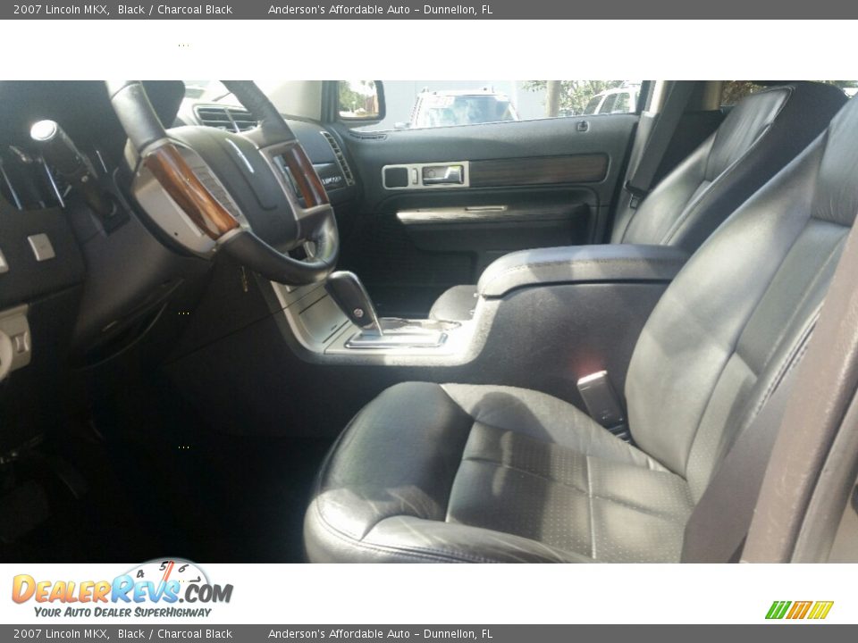 2007 Lincoln MKX Black / Charcoal Black Photo #10