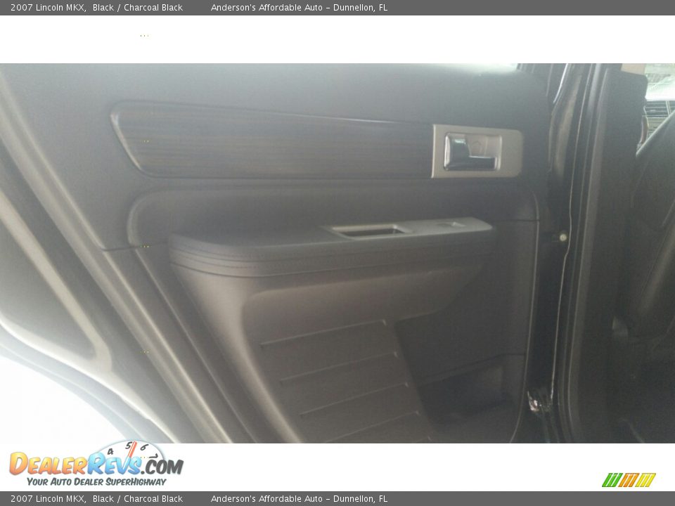 2007 Lincoln MKX Black / Charcoal Black Photo #12
