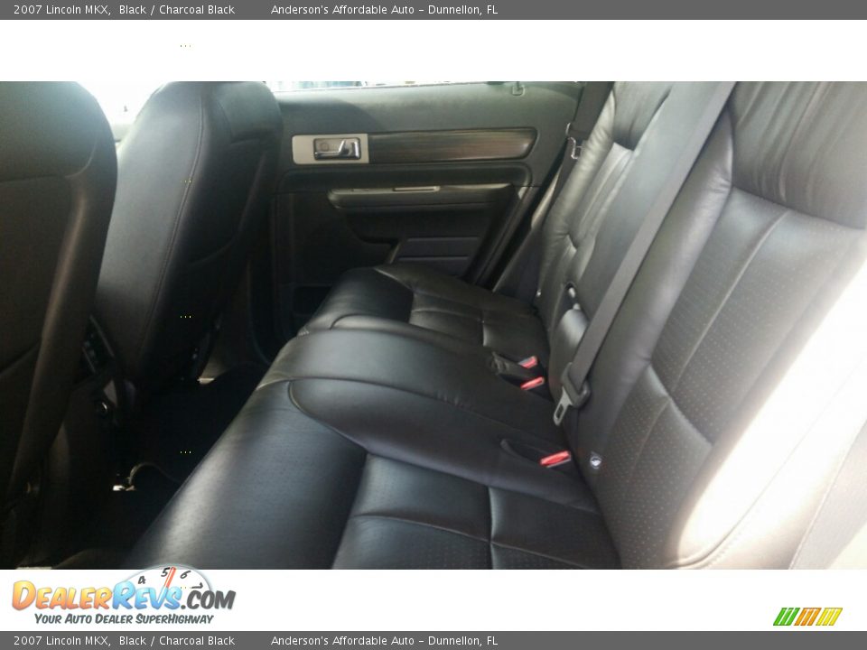 2007 Lincoln MKX Black / Charcoal Black Photo #13