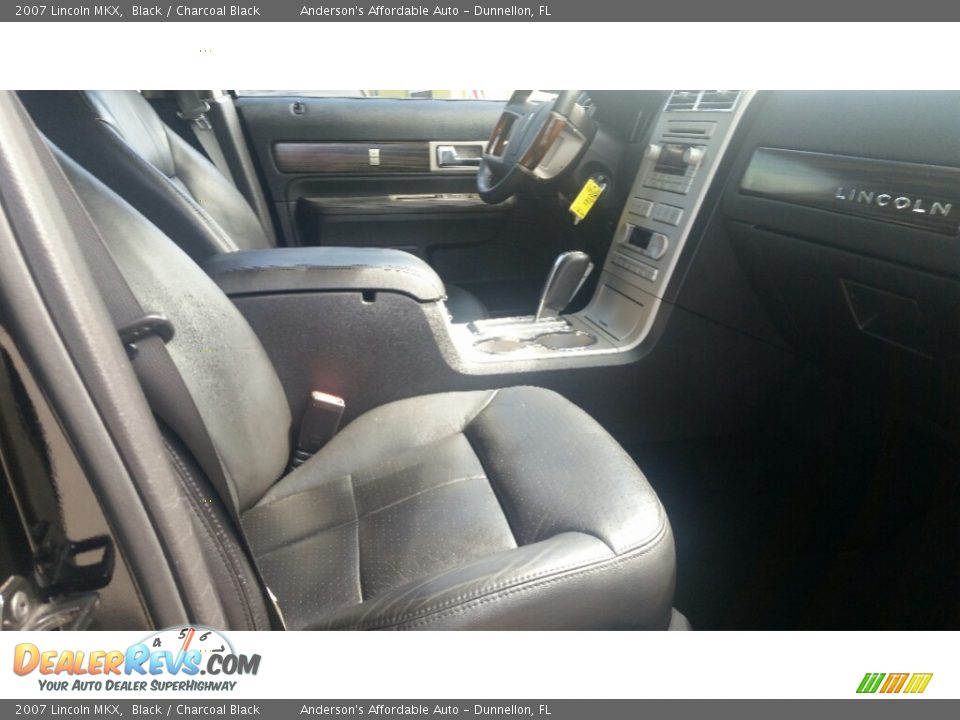 2007 Lincoln MKX Black / Charcoal Black Photo #15
