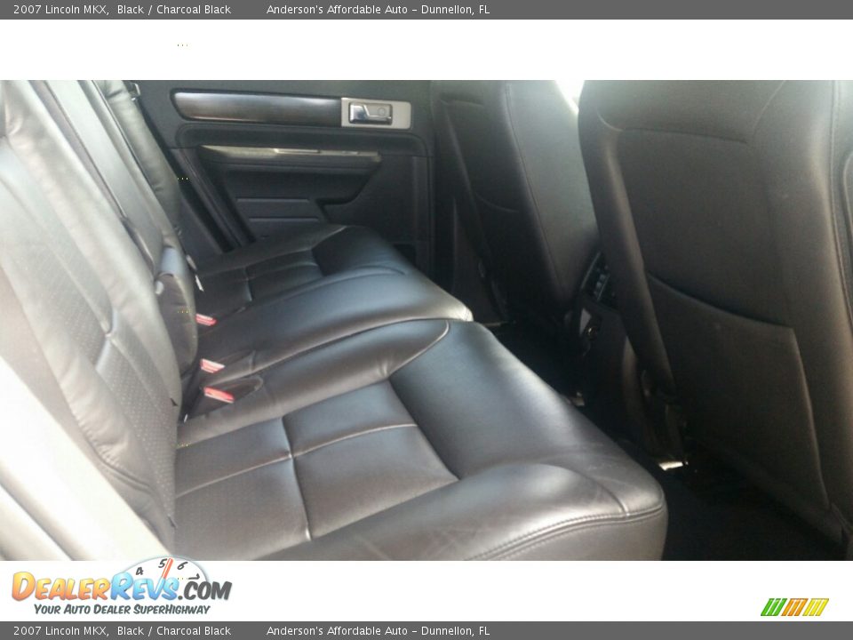 2007 Lincoln MKX Black / Charcoal Black Photo #17