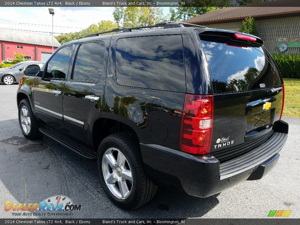2014 Chevrolet Tahoe LTZ 4x4 Black / Ebony Photo #3