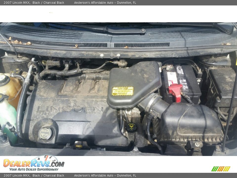 2007 Lincoln MKX Black / Charcoal Black Photo #20