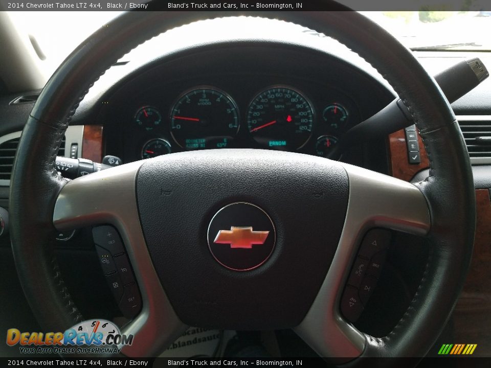 2014 Chevrolet Tahoe LTZ 4x4 Black / Ebony Photo #19