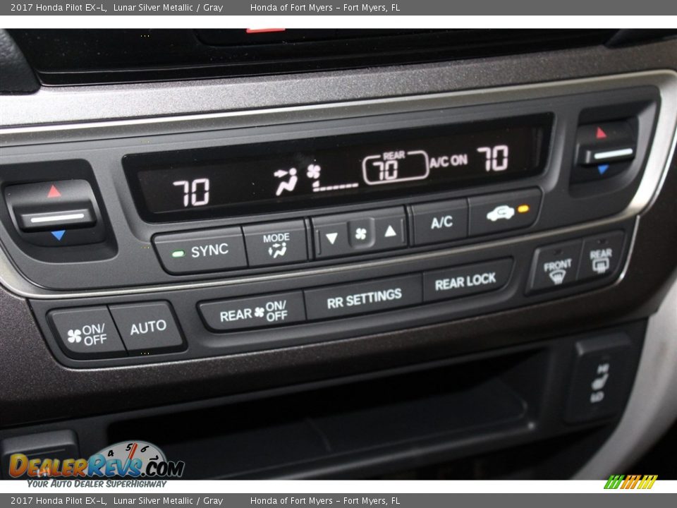 2017 Honda Pilot EX-L Lunar Silver Metallic / Gray Photo #20