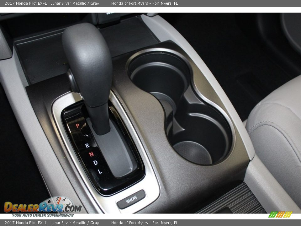 2017 Honda Pilot EX-L Lunar Silver Metallic / Gray Photo #21
