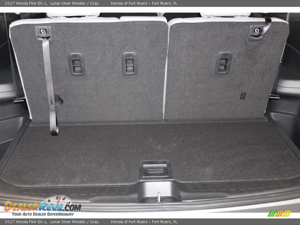 2017 Honda Pilot EX-L Lunar Silver Metallic / Gray Photo #25