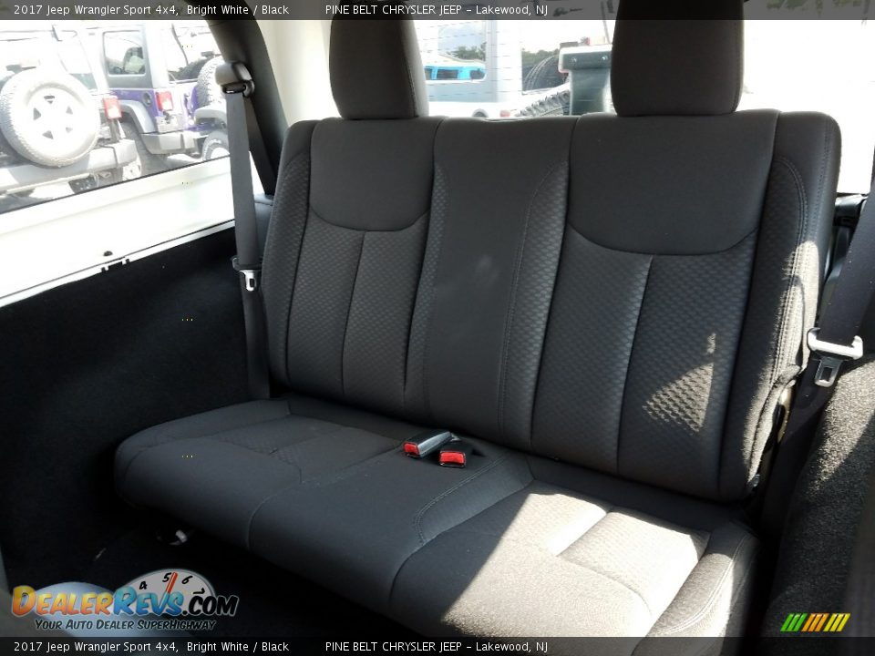 2017 Jeep Wrangler Sport 4x4 Bright White / Black Photo #8