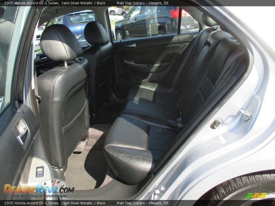 2005 Honda Accord EX-L Sedan Satin Silver Metallic / Black Photo #20