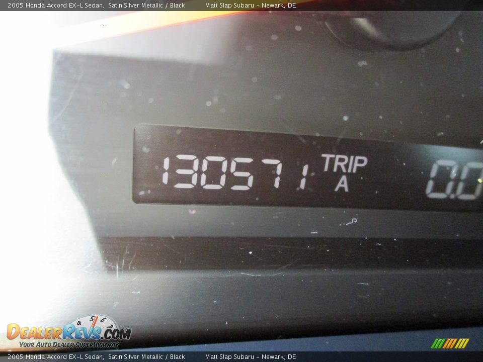 2005 Honda Accord EX-L Sedan Satin Silver Metallic / Black Photo #27