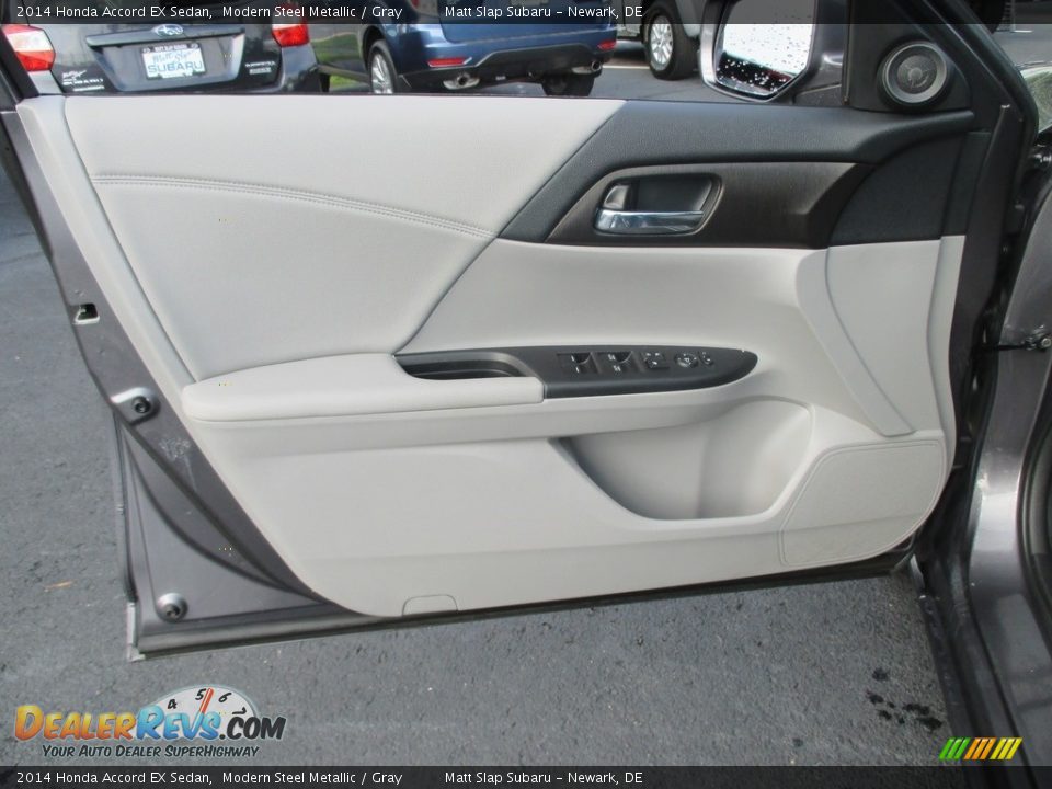 2014 Honda Accord EX Sedan Modern Steel Metallic / Gray Photo #13