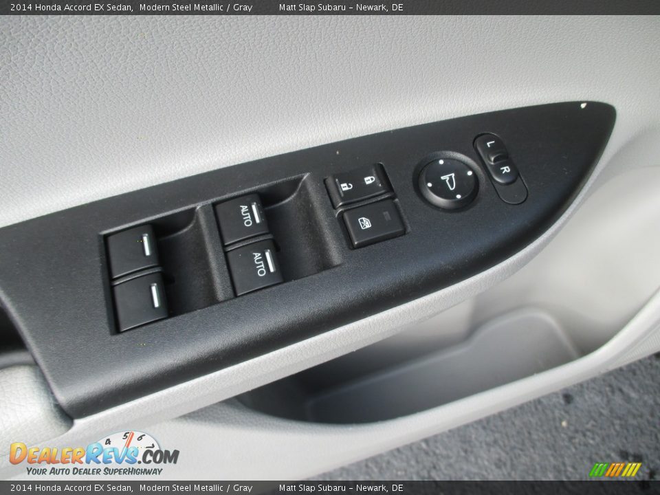 2014 Honda Accord EX Sedan Modern Steel Metallic / Gray Photo #14