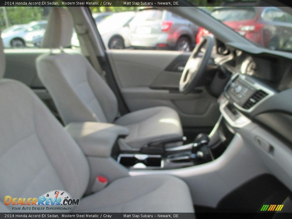 2014 Honda Accord EX Sedan Modern Steel Metallic / Gray Photo #16