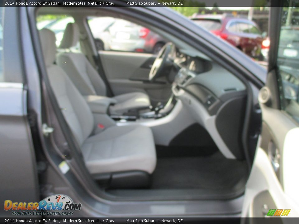 2014 Honda Accord EX Sedan Modern Steel Metallic / Gray Photo #17