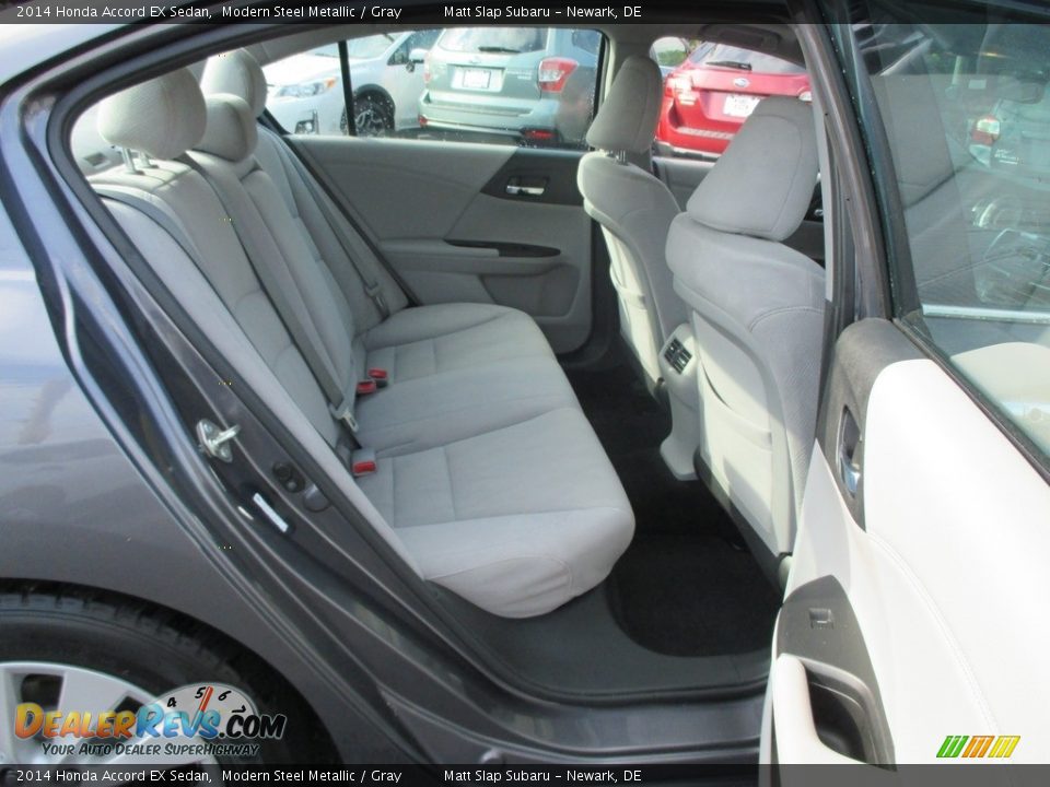 2014 Honda Accord EX Sedan Modern Steel Metallic / Gray Photo #18