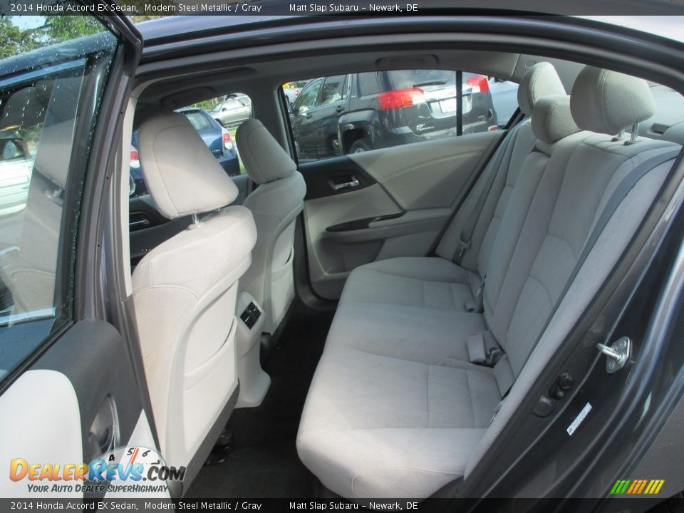 2014 Honda Accord EX Sedan Modern Steel Metallic / Gray Photo #21