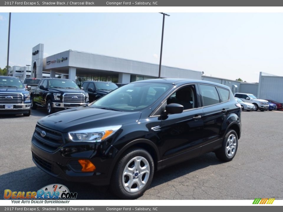2017 Ford Escape S Shadow Black / Charcoal Black Photo #3