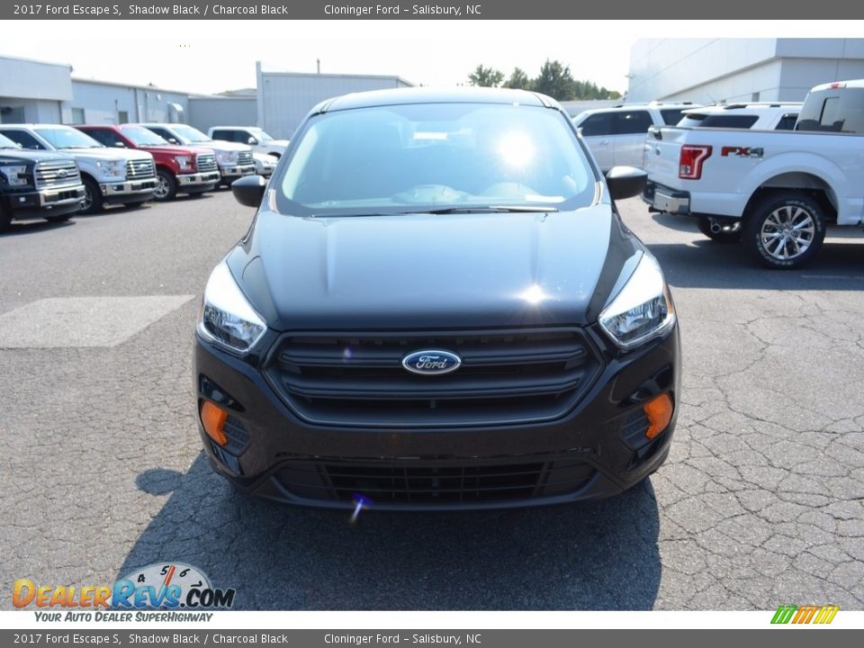 2017 Ford Escape S Shadow Black / Charcoal Black Photo #4