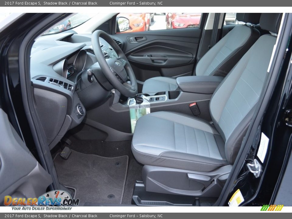 2017 Ford Escape S Shadow Black / Charcoal Black Photo #6