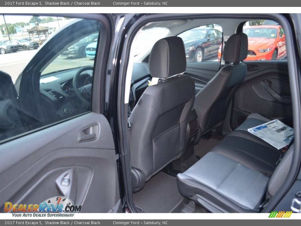 2017 Ford Escape S Shadow Black / Charcoal Black Photo #8