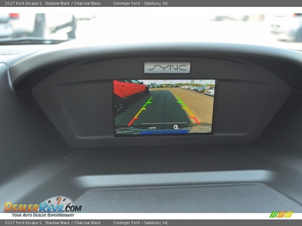 2017 Ford Escape S Shadow Black / Charcoal Black Photo #12