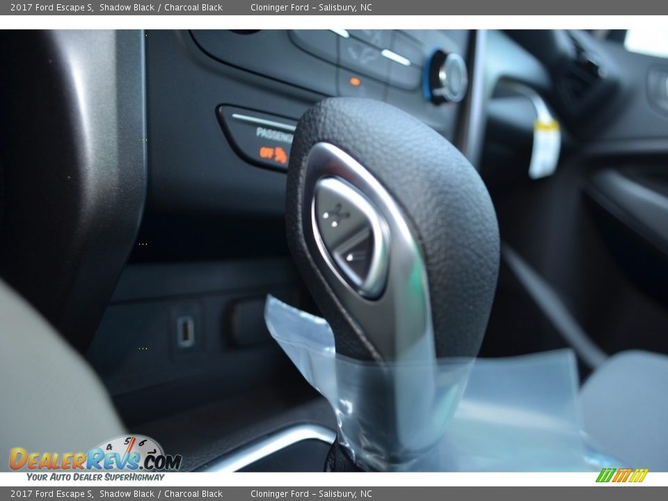 2017 Ford Escape S Shadow Black / Charcoal Black Photo #15