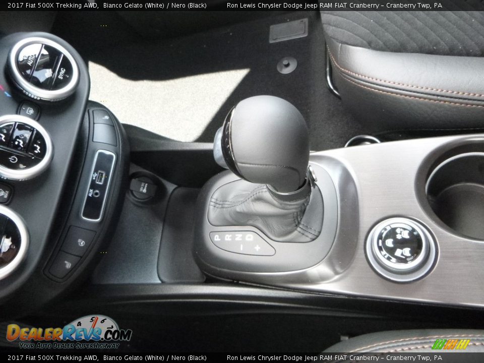 2017 Fiat 500X Trekking AWD Bianco Gelato (White) / Nero (Black) Photo #20