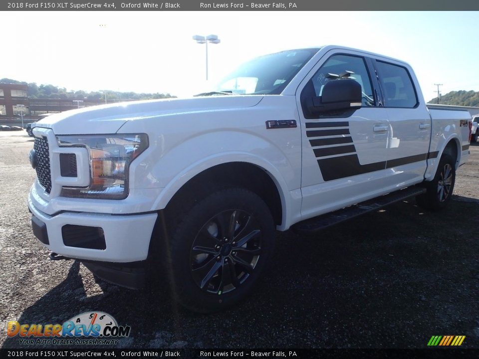 Front 3/4 View of 2018 Ford F150 XLT SuperCrew 4x4 Photo #6