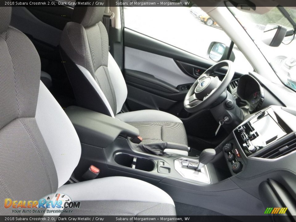 2018 Subaru Crosstrek 2.0i Dark Gray Metallic / Gray Photo #10