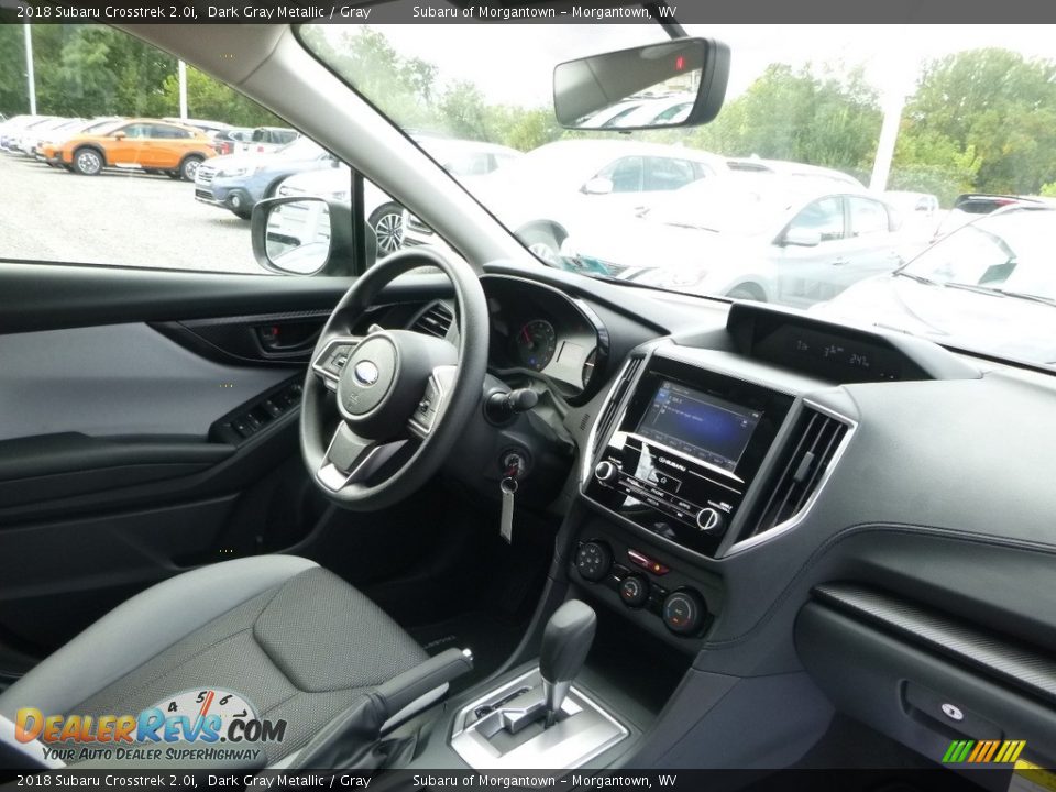 2018 Subaru Crosstrek 2.0i Dark Gray Metallic / Gray Photo #11
