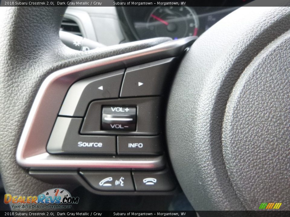 2018 Subaru Crosstrek 2.0i Dark Gray Metallic / Gray Photo #19