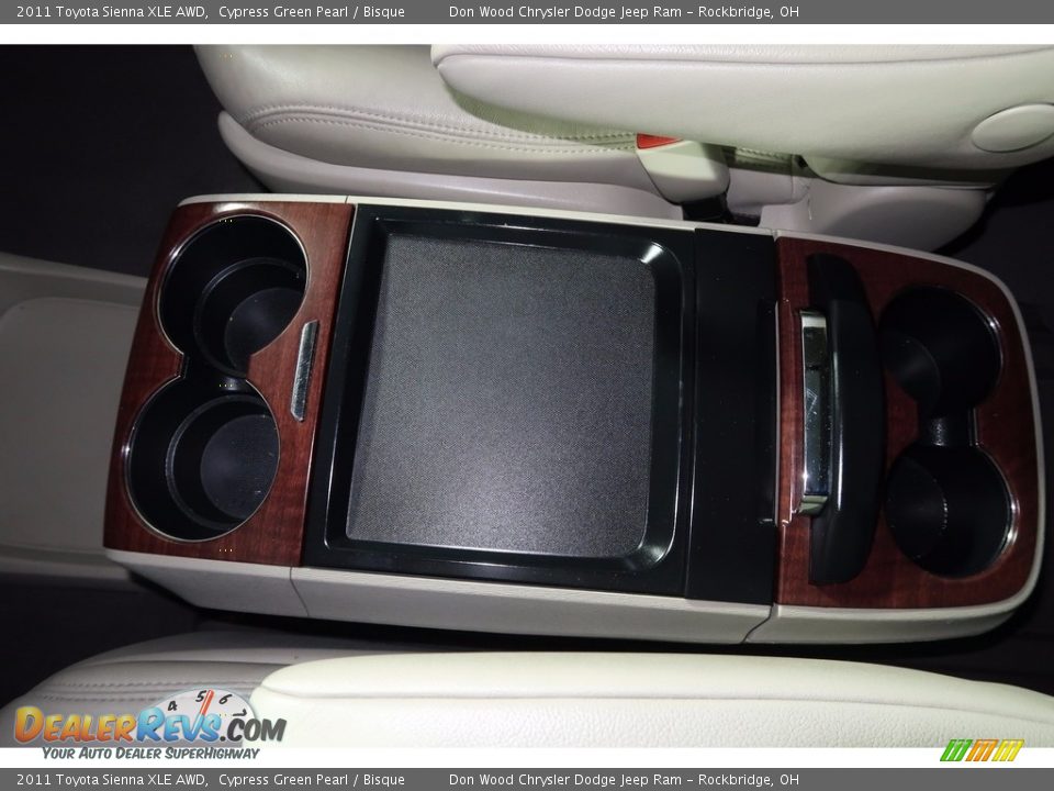 2011 Toyota Sienna XLE AWD Cypress Green Pearl / Bisque Photo #16
