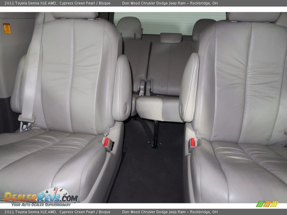 2011 Toyota Sienna XLE AWD Cypress Green Pearl / Bisque Photo #17