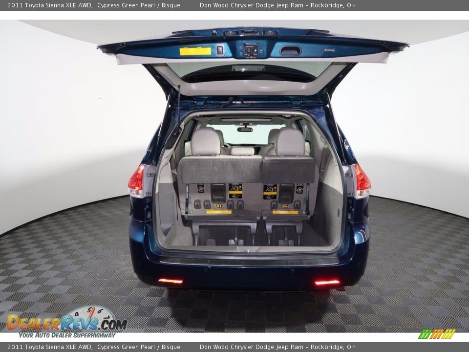 2011 Toyota Sienna XLE AWD Cypress Green Pearl / Bisque Photo #20