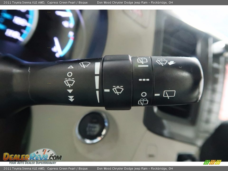 2011 Toyota Sienna XLE AWD Cypress Green Pearl / Bisque Photo #30