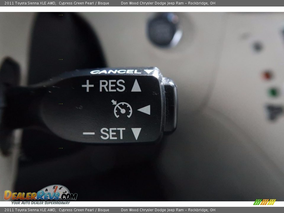 2011 Toyota Sienna XLE AWD Cypress Green Pearl / Bisque Photo #31