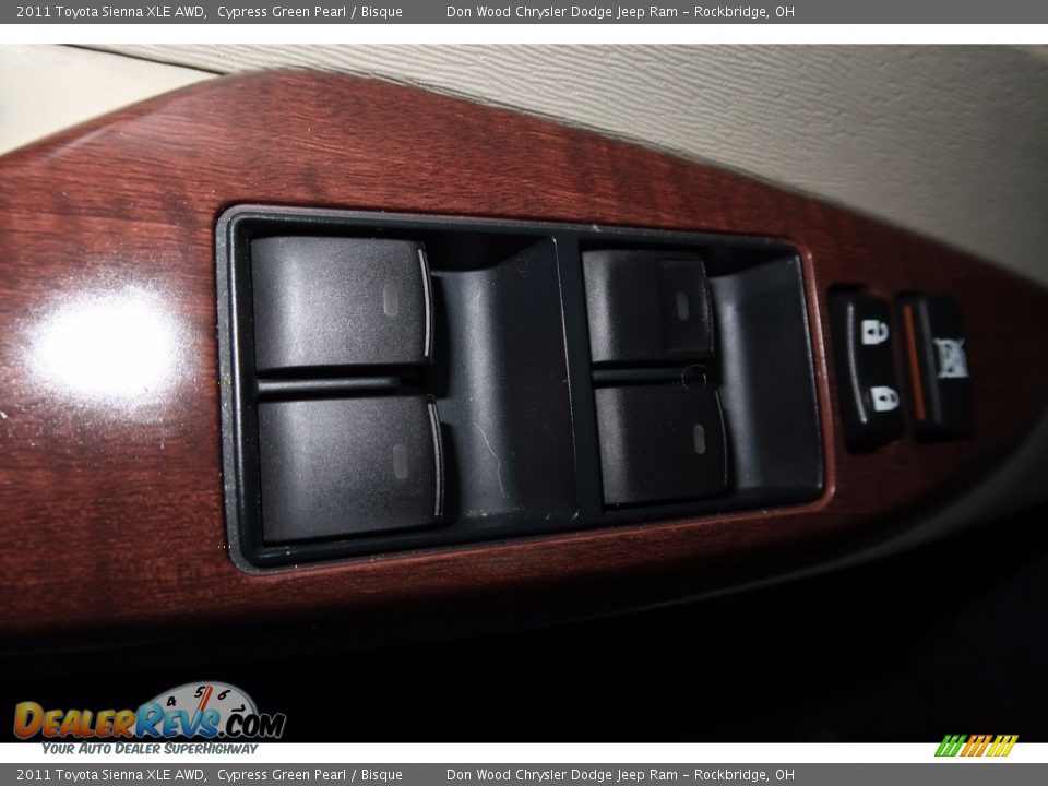 2011 Toyota Sienna XLE AWD Cypress Green Pearl / Bisque Photo #32