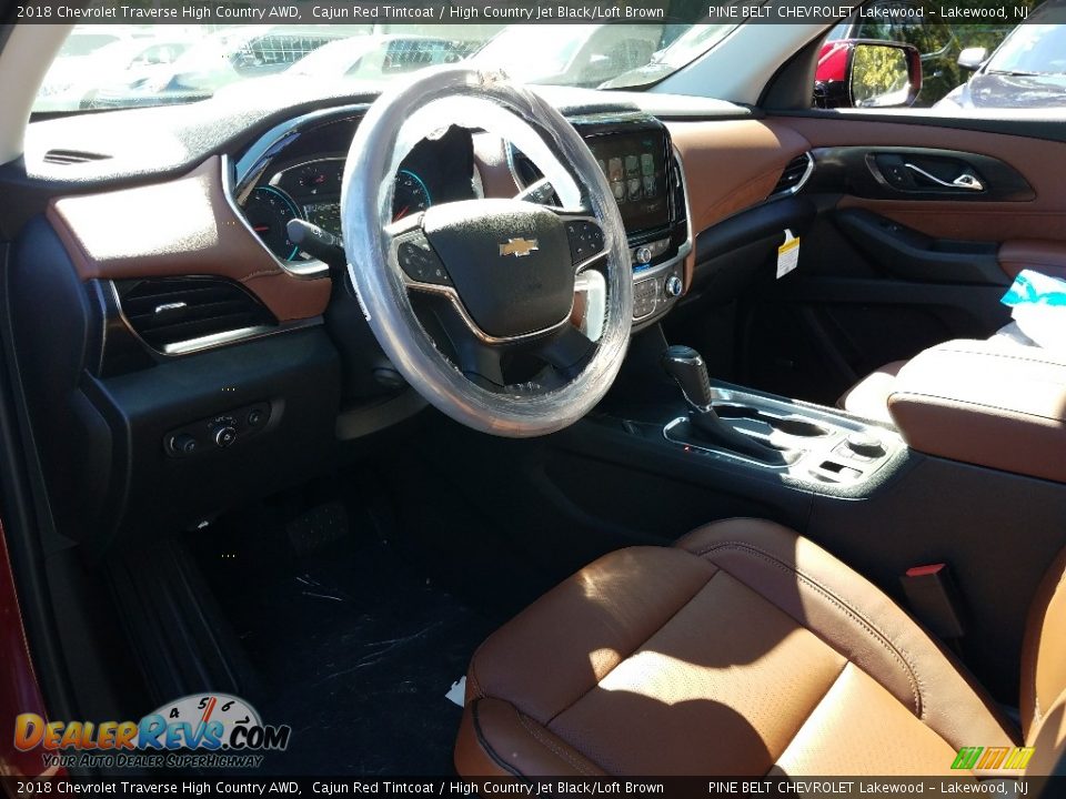 2018 Chevrolet Traverse High Country AWD Cajun Red Tintcoat / High Country Jet Black/Loft Brown Photo #7