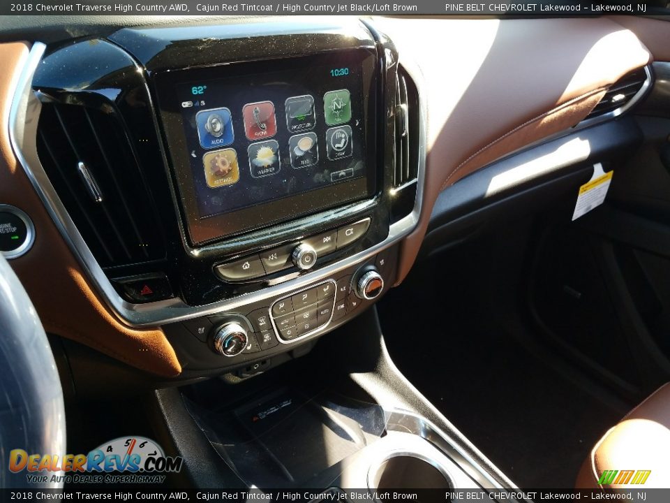 2018 Chevrolet Traverse High Country AWD Cajun Red Tintcoat / High Country Jet Black/Loft Brown Photo #10
