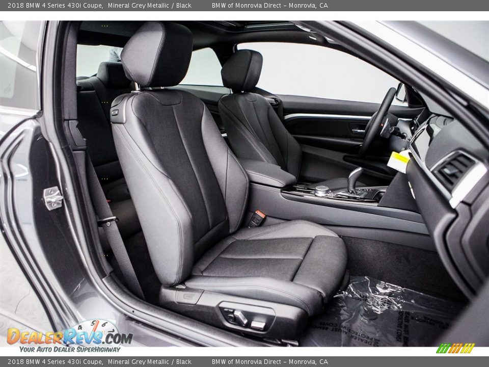 2018 BMW 4 Series 430i Coupe Mineral Grey Metallic / Black Photo #2