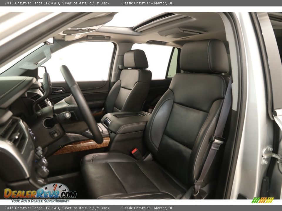 2015 Chevrolet Tahoe LTZ 4WD Silver Ice Metallic / Jet Black Photo #5