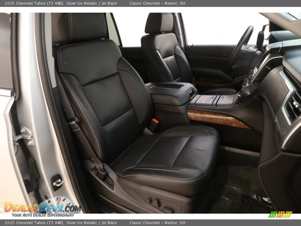 2015 Chevrolet Tahoe LTZ 4WD Silver Ice Metallic / Jet Black Photo #16