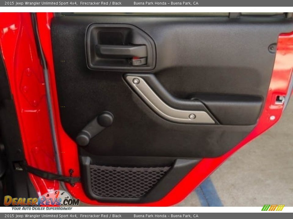 2015 Jeep Wrangler Unlimited Sport 4x4 Firecracker Red / Black Photo #23