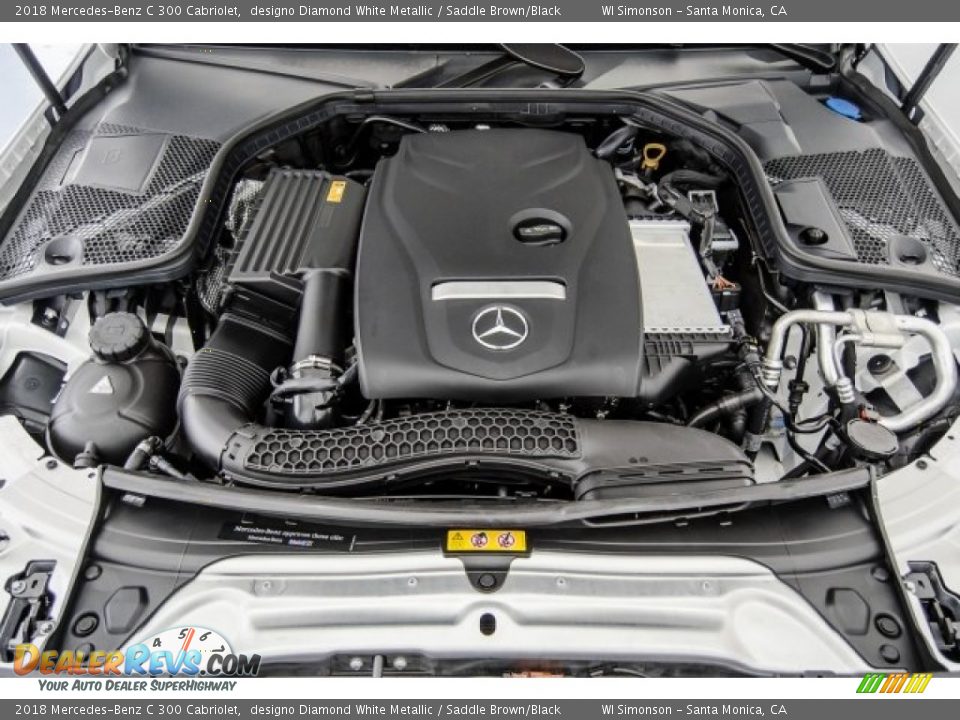 2018 Mercedes-Benz C 300 Cabriolet 2.0 Liter Turbocharged DOHC 16-Valve VVT 4 Cylinder Engine Photo #8